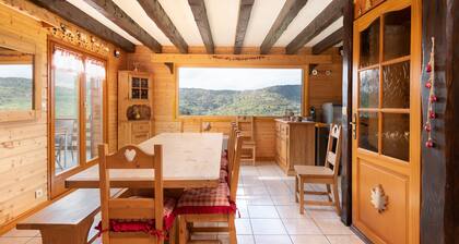 Chalet Avec Sauna, Magnifique vue et Ă 400m des Pistes