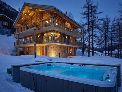 Gorgeous Swiss Mountain House | Chalet Adalene | Ski in Ski out | Saas Fee