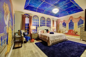 6 slaapkamers, een strijkplank/strijkijzer, reisbedje, gratis wifi