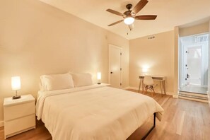 1 bedroom, desk, WiFi