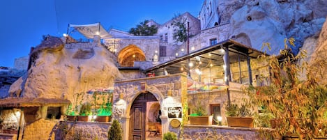 Fassade der Unterkunft