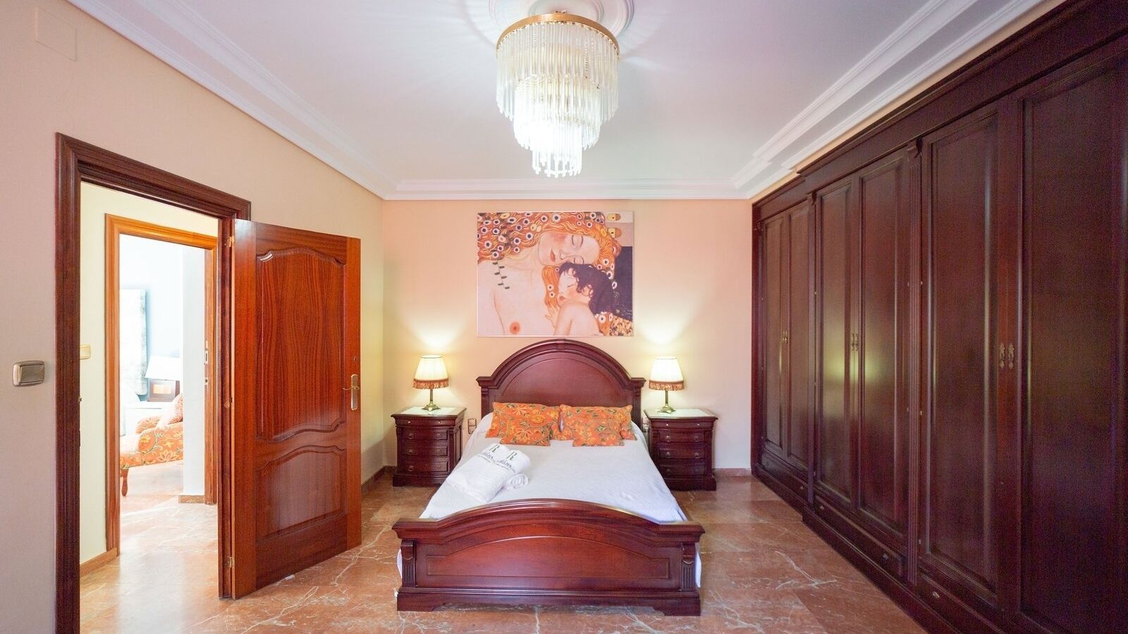 9 bedrooms, iron/ironing board, travel crib, WiFi