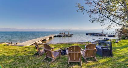 Lakeside Cabin w/ Beach ~ 14 Mi to Ski Area!