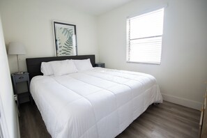 4 bedrooms, iron/ironing board, travel cot, free WiFi