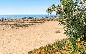 Una spiaggia nelle vicinanze, pesca