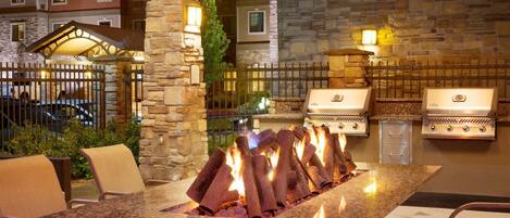 Enceinte de l’hébergement