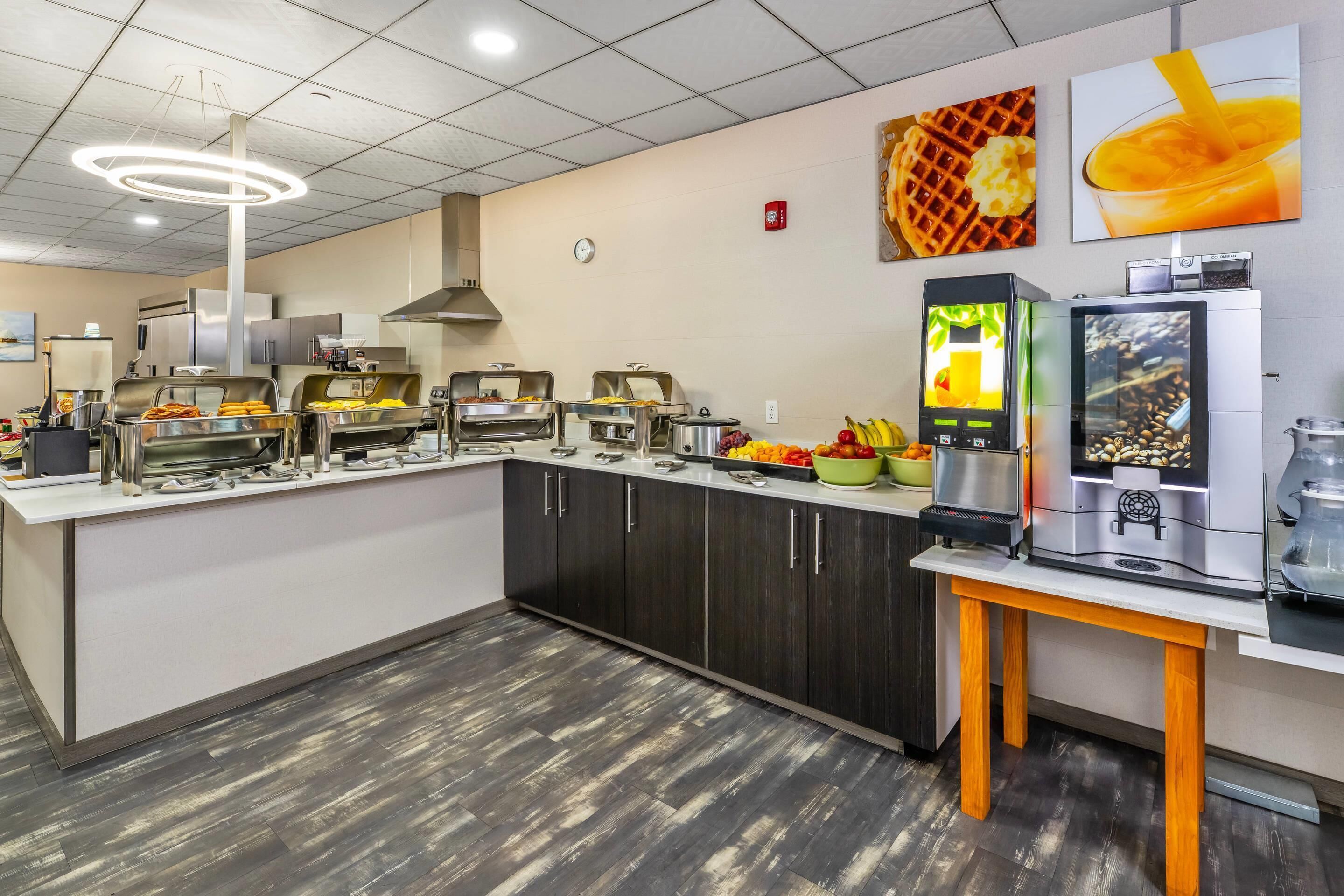Free daily full breakfast