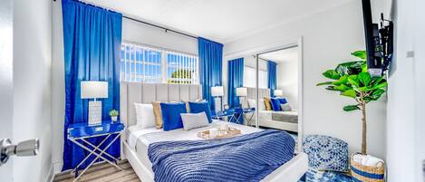 2 dormitorios, escritorio, tabla de planchar con plancha y wifi gratis