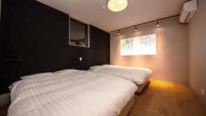 2 habitaciones, escritorio, wifi gratis y ropa de cama 