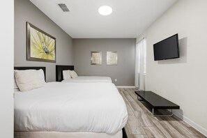 7 bedrooms, iron/ironing board, travel crib, WiFi