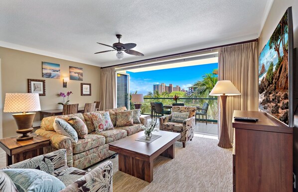 TV, lettore DVD, impianto stereo