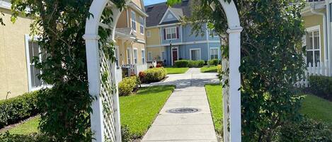 Enceinte de l’hébergement