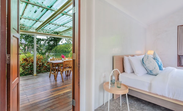 Kahden hengen superior-huone | Työpöytä, ilmainen Wi-Fi, vuodevaatteet