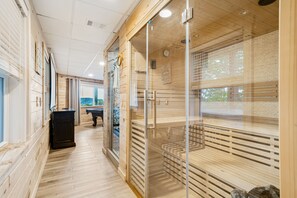 Sauna - Gorgeous home with wraparound deck, mountain views, hot tub, sauna, & fireplace (Blue Ridge)