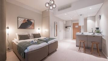 Studio for 2 | 2 yatak odası, ücretsiz kablosuz İnternet, çarşaf takımı