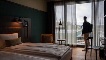 Deluxe Double or Twin Room | Free minibar, in-room safe, desk, laptop workspace