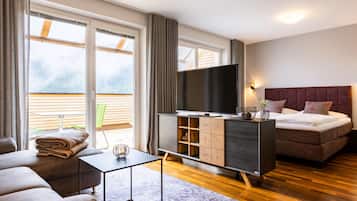 1 Schlafzimmer, individuell dekoriert, Verdunkelungsvorhänge