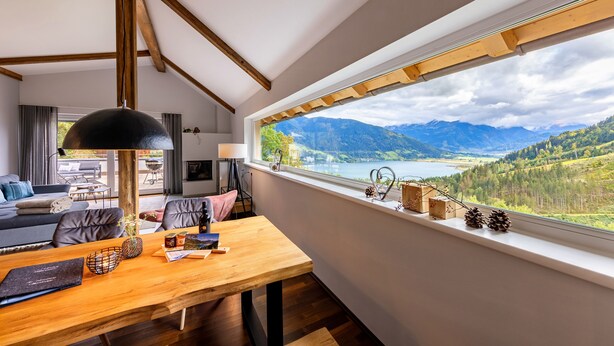 Uitzicht vanuit accommodatie