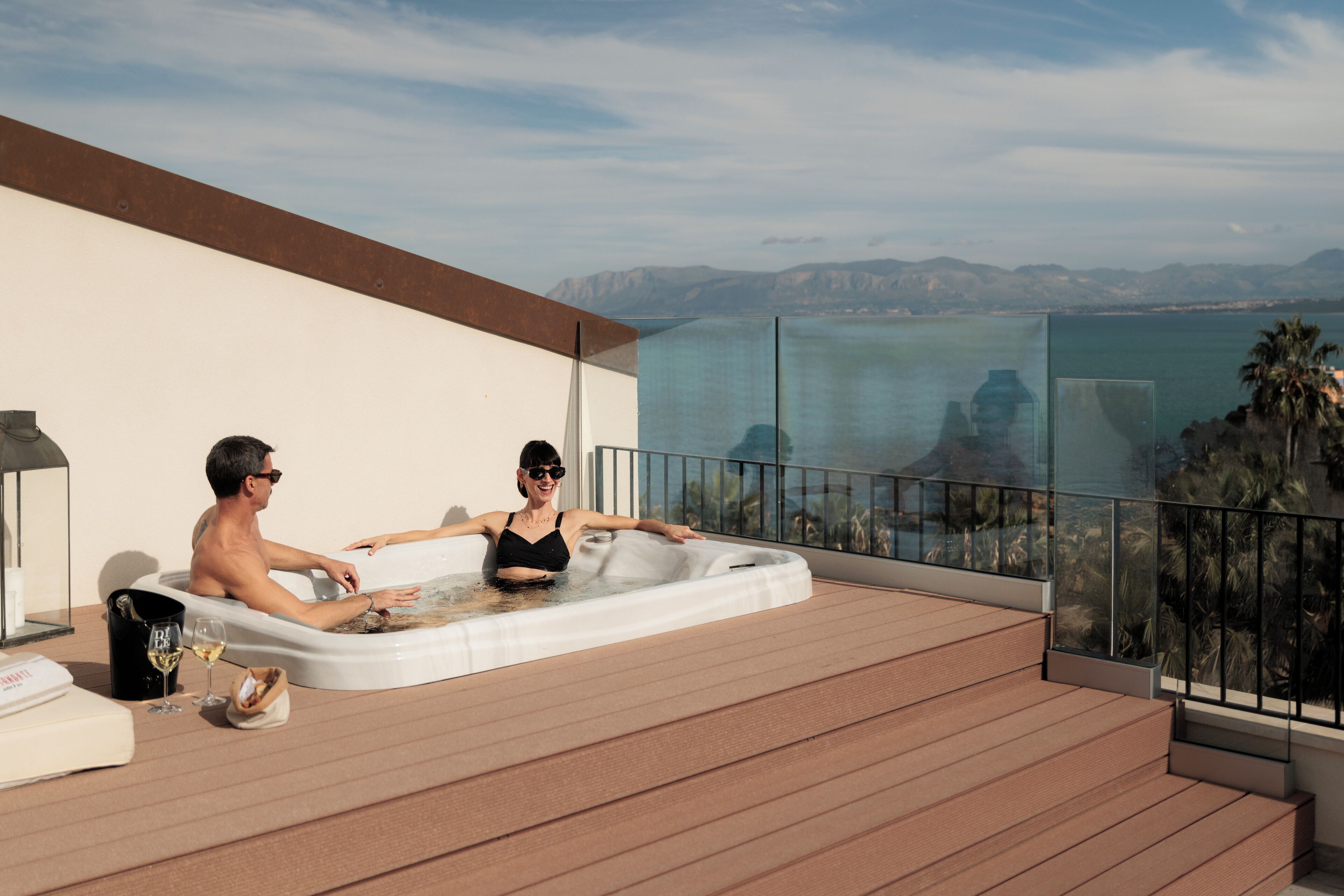 Suite Romantique, bain à remous, vue mer (Incanto) | Terrasse/Patio