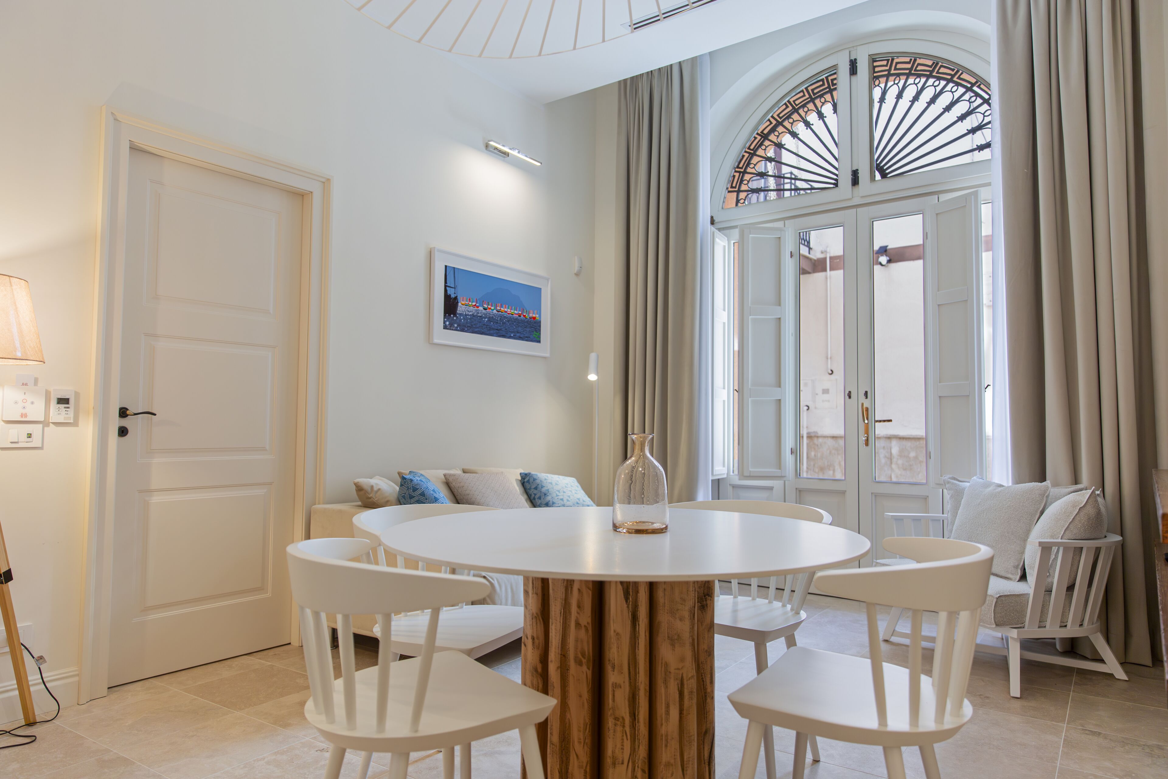 Superior Suite, City View (Comfort Blu Sicilia) | Living area