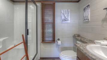 Shower, towels