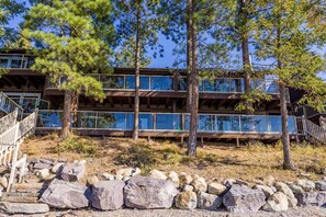 Exterior - Lakefront condo w/great views & shared pool/hot tub/sauna/game room - Bay Point Lake Haus (Whitefish)