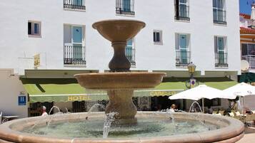 Overnatningsstedets facade