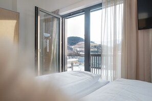 Deluxe-Apartment | Blick auf die Berge