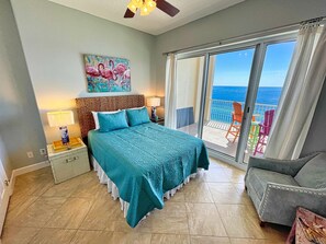 2 bedrooms, iron/ironing board, free WiFi, bed sheets - Elegant, Stunning, Beach Front Condo; New to Rental Market! Oversized Balcony (Panama City Beach)