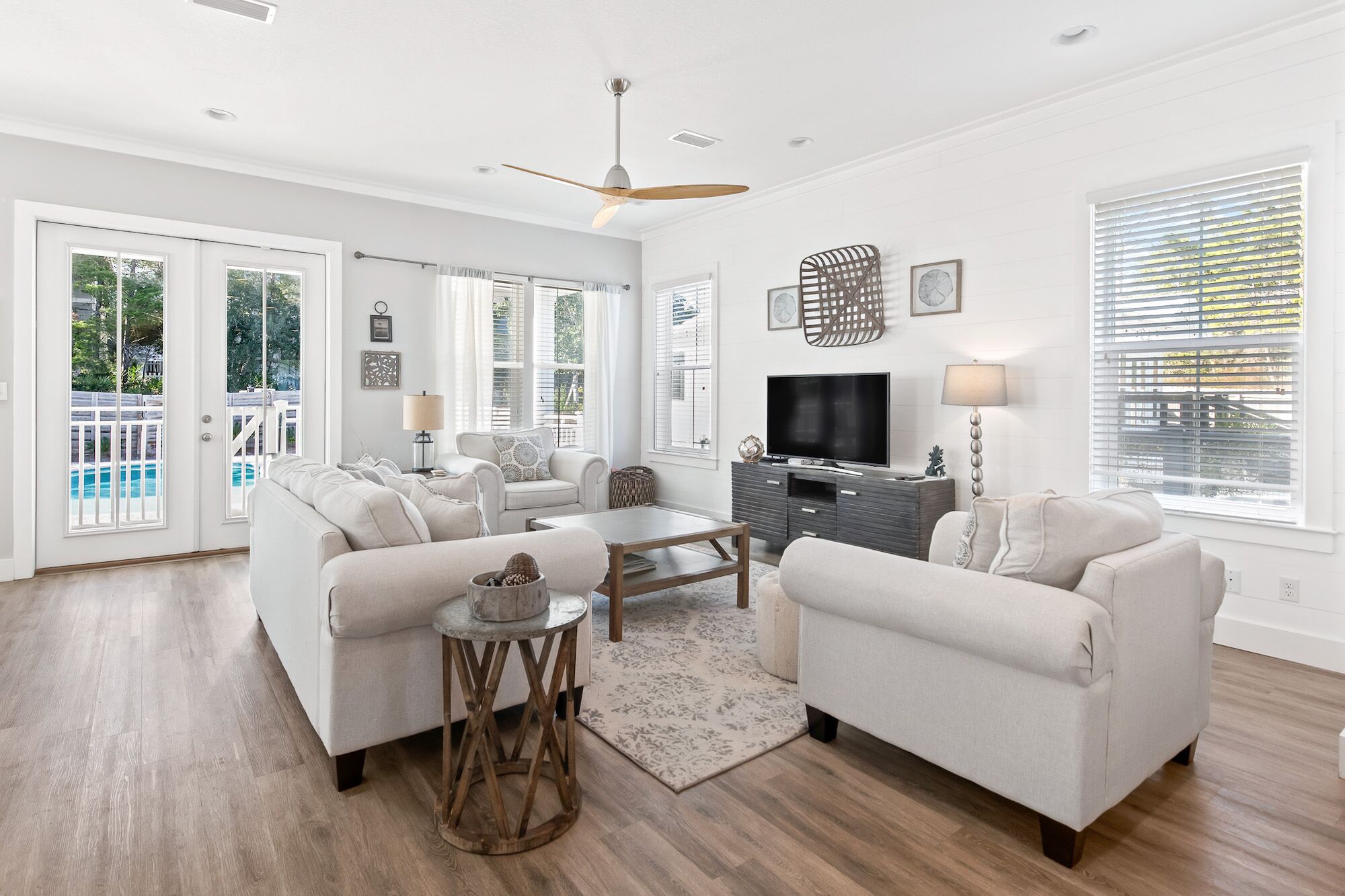 Private Pool | Porches | 6-seat Lsv - Seagrove Beach, FL