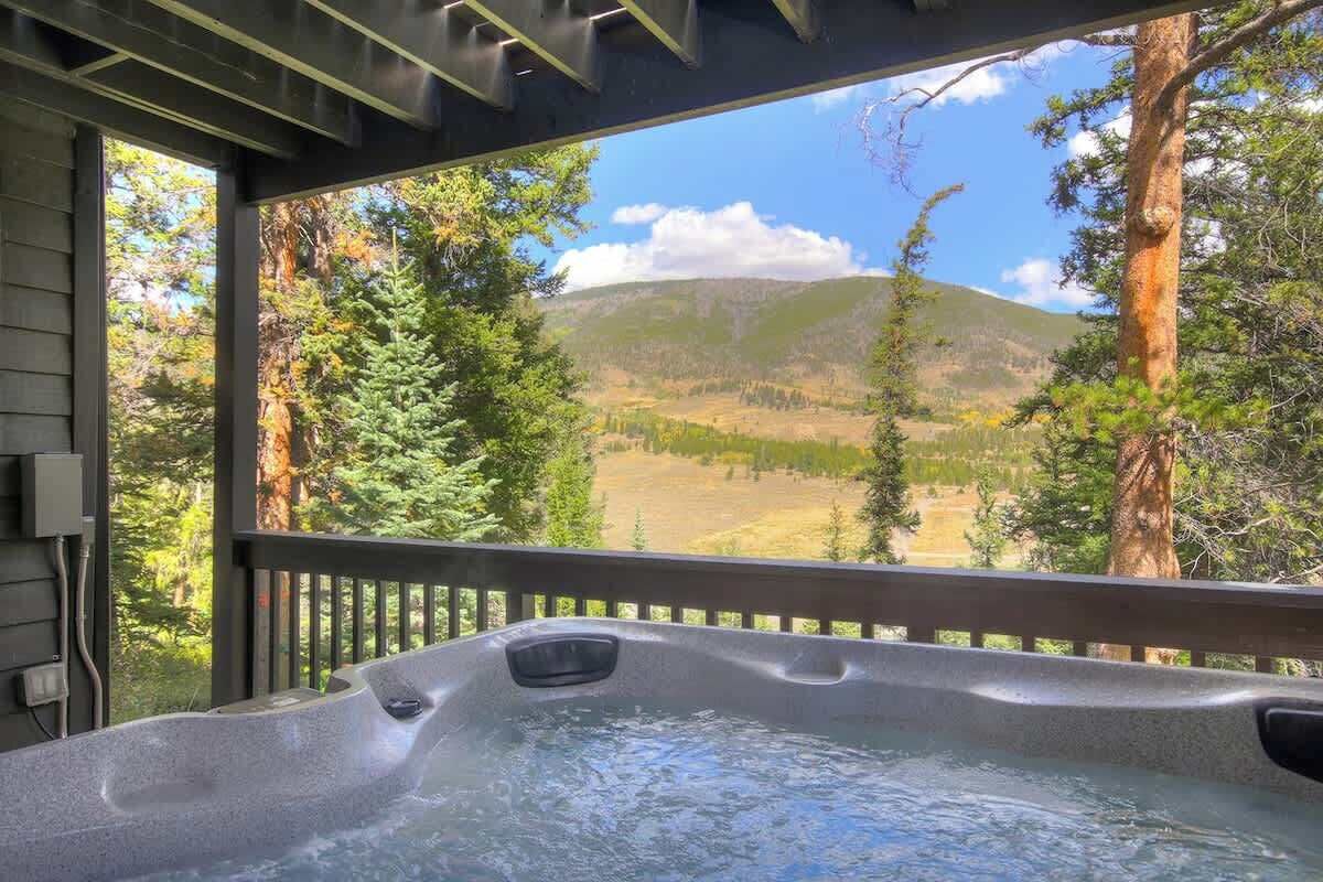 Baignoire à remous extérieure