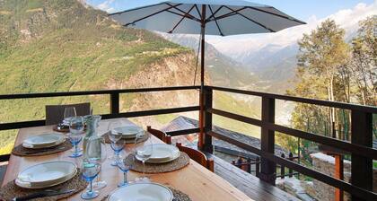 Maison de vacances "Sweet Somma Mountain Lodge" avec vue sur les montagnes, jardin privé & Wi-Fi