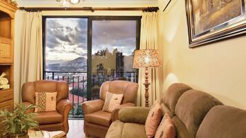 TV, DVD player, stereo