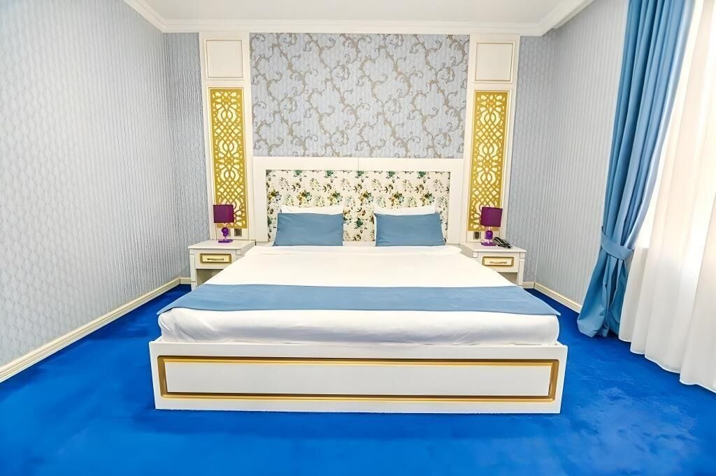 Quarto casal luxo de uso individual, 1 quarto | Roupas de cama premium, frigobar, cofres nos quartos, escrivaninha