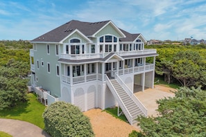 Exterior - Premier SemiOceanfront Dog Friendly w Pool, Hot Tub, Elevator,Theater & Game Rms (Hatteras)