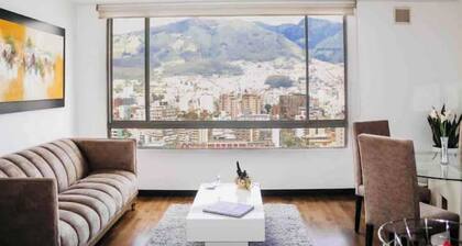 Beautiful View OF THE Pichincha Volcano