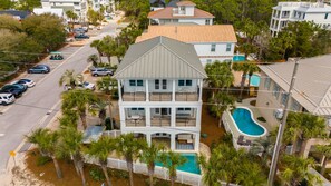 Exterior - 30A Paradise! Pool, Tiki Bar & 6-Seat Golf Cart  5-Bed  Book Now for Summer! (Santa Rosa Beach)