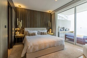 Apartment, Mehrere Betten | 2 Schlafzimmer, Bügeleisen/Bügelbrett, kostenloses WLAN, Bettwäsche