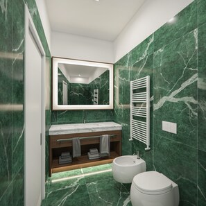 Regadera, regadera tipo lluvia, amenidades de baño gratuitas 
