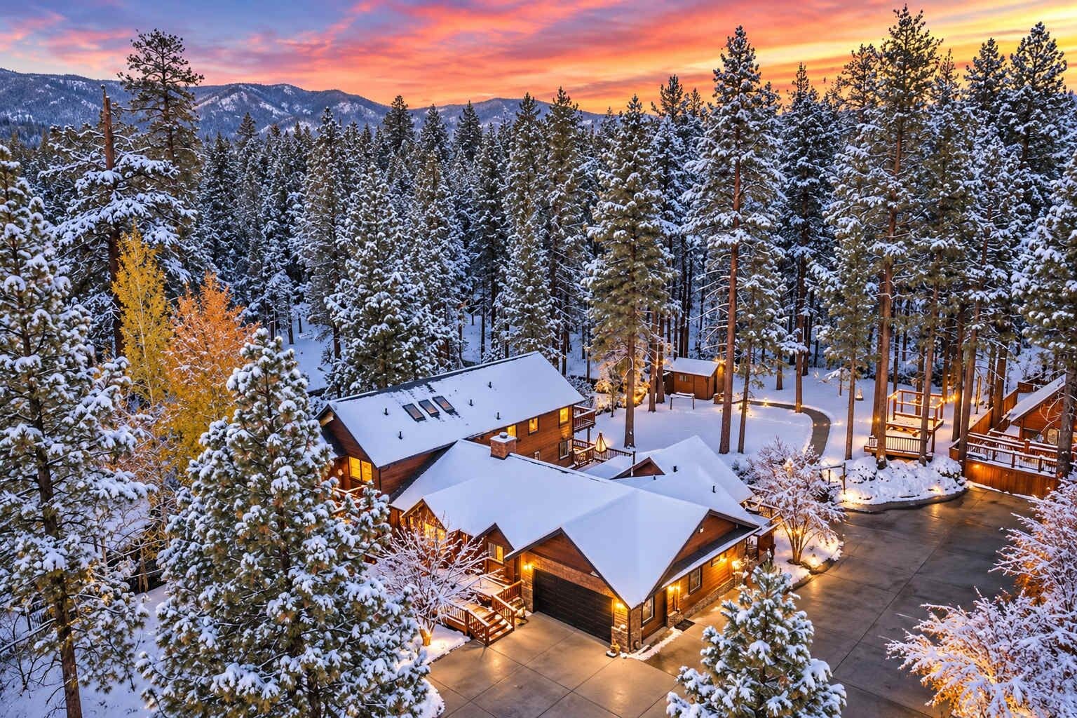Winter on the estate