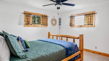 2 bedrooms, iron/ironing board, travel crib, free WiFi