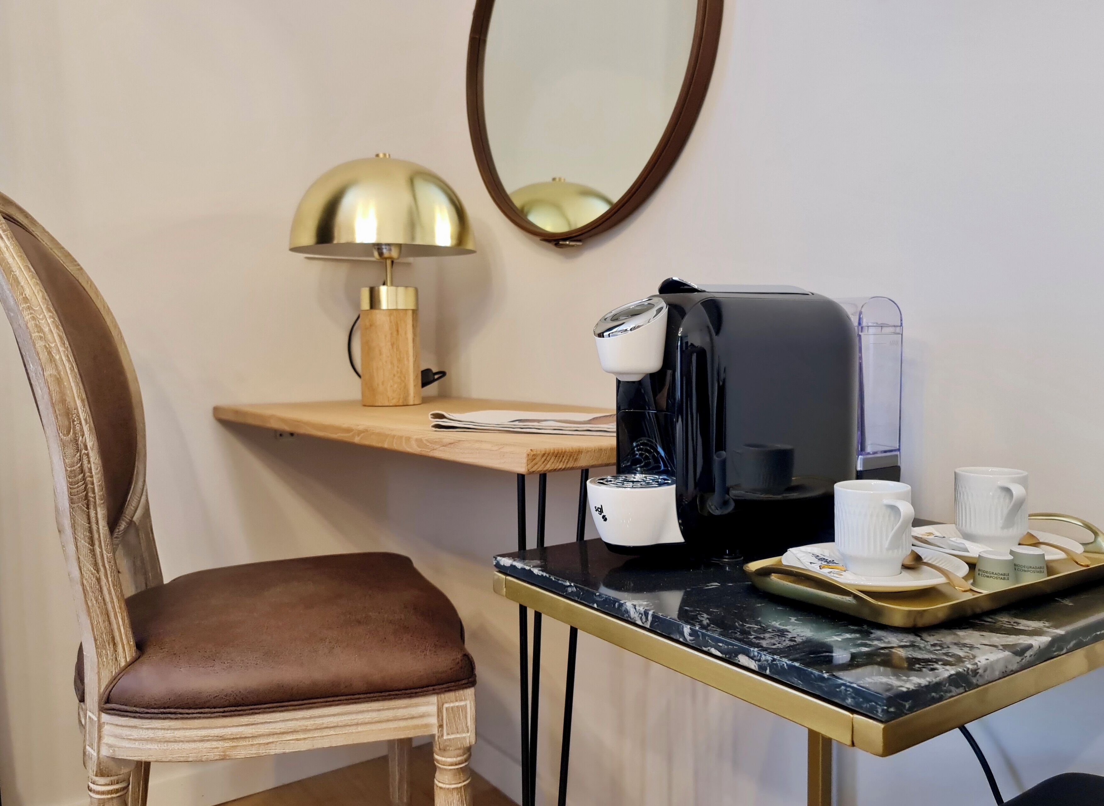 Premium bedding, individually decorated, individually furnished, desk