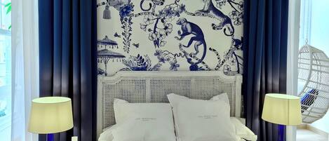 Literie de qualité supérieure, décoration personnalisée