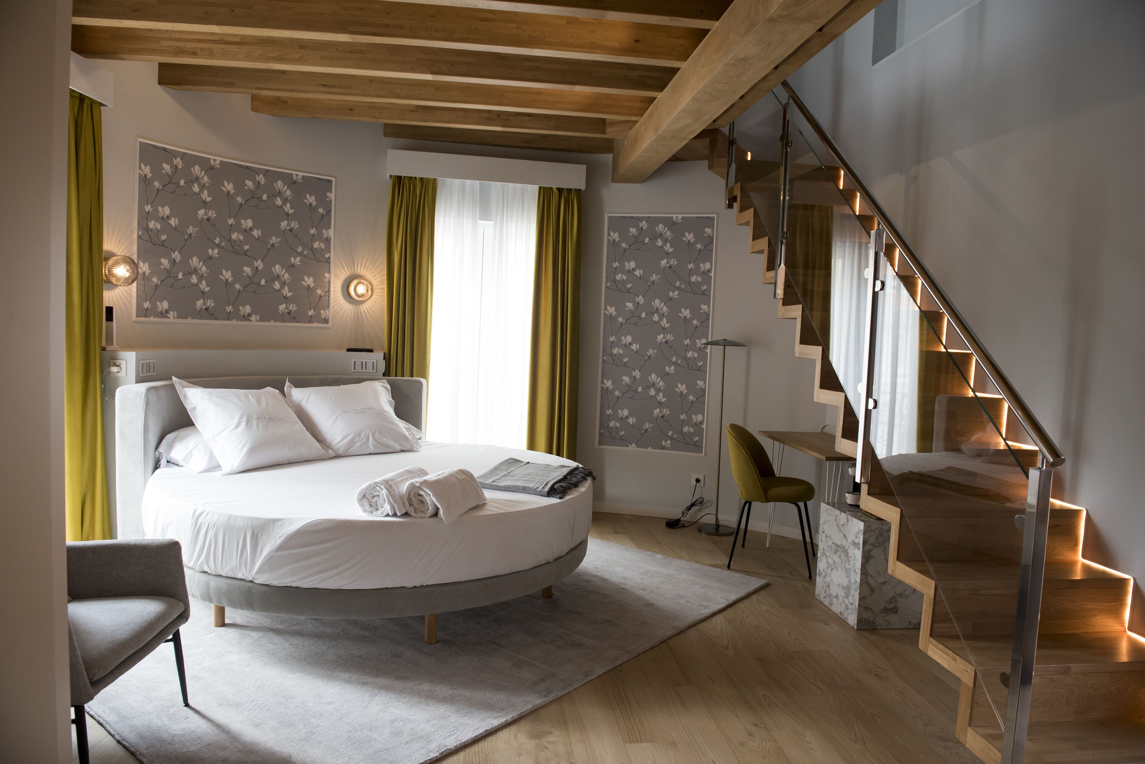 junior quadruple room | premium bedding, individually decorated, individually furnished, desk