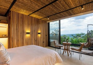 Cabana luxo | Frigobar, cofres nos quartos, Wi-Fi de cortesia, roupa de cama
