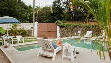 Alberca al aire libre