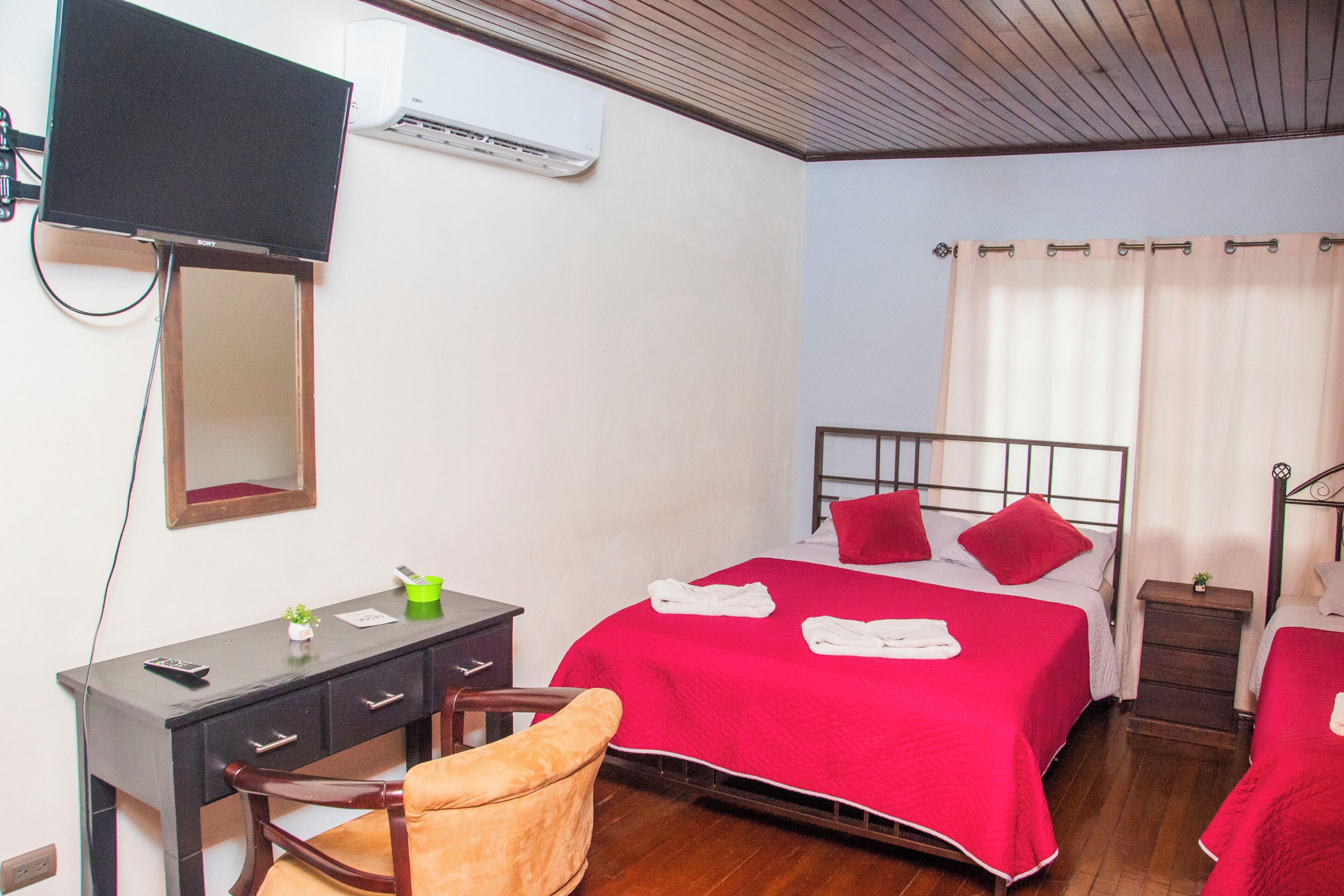 Basic Apartment | Individually furnished, laptop workspace, blackout curtains