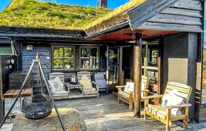 Terrace/patio - Beautiful home in åseral with sauna (Åseral)