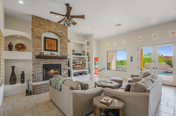 Área de sala de estar