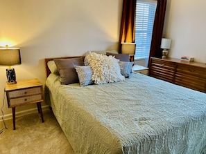 3 bedrooms, blackout curtains, iron/ironing board, WiFi